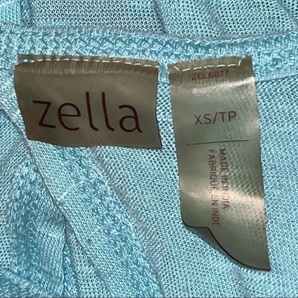 Zella Keyhole Open Back Long Sleeve Tee Women’s Size Extra Small - Picture 6 of 11